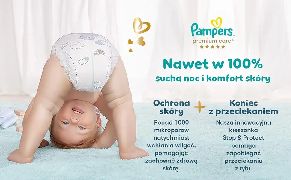 Pampers Premium Care czy Pro Care - które pieluszki są lepsze dla skóry?